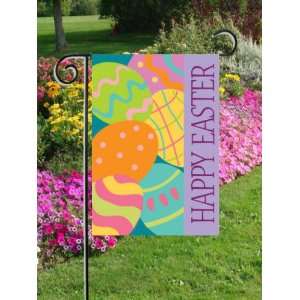  Easter Eggs   Happy Easter   Garden Size 12 Inch X 15 Inch 
