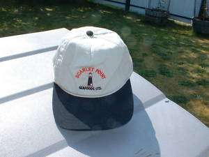Ball Cap Hat   Scarlet Point Seafoods Lighthouse (H525)  