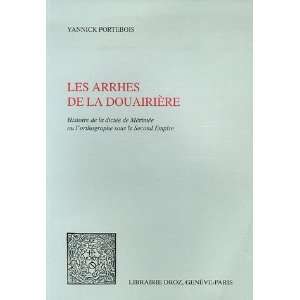   de la dictee de merime (9782600010566) Yannick Portebois Books