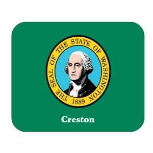  US State Flag   Creston, Washington (WA) Mouse Pad 