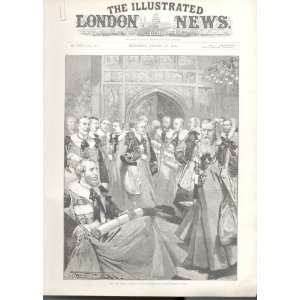   In Robing Room House Lords, Political Crisis 1895