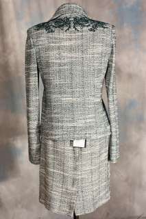 coutures by design st john collection knit skirt suit size small brand 