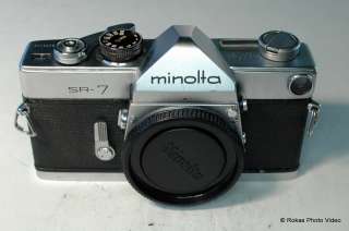 Minolta SR 7 35mm film SLR camera body only SR7  