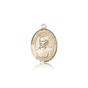   Gift 14K Solid Yellow Gold St. Ignatius Of Loyola Medal 3/4 X 1/2 Inch