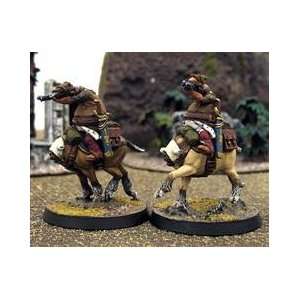   War Crusader Cavalry Rhyflers (2 Riders/2 Mounts) Toys & Games