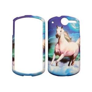  AT&T IMPULSE 4G WHITE HORSE HARD PROTECTOR SNAP ON COVER 