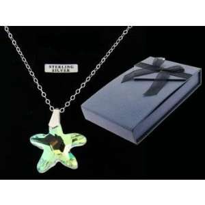   Pendant on Sterling Silver Chain  Crysta Case Pack 3 