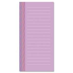    Post it Super Sticky Wavy Lines Notes with Magnet