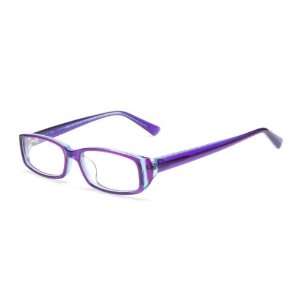  HT039 prescription eyeglasses (Purple/Clear) Health 
