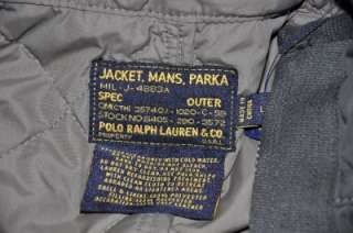 Polo Ralph Lauren CREEKSIDE OILCLOTH 2 Piece Hooded Jacket M  