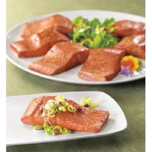 SeaBear Wild King Salmon Dinner Fillets Grocery & Gourmet Food