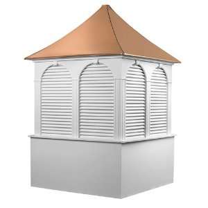   2184FV 84 in. x 134 in. Vinyl Farmington Cupolas Patio, Lawn & Garden