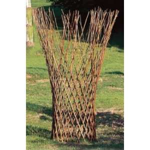  Planter Sculpture Willow Trellis Patio, Lawn & Garden