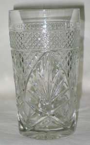 Cristal dArques Antique Pattern Flat 12 oz Glass  