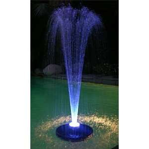  Alpine   Floating Spray Fountain with LED Lights    