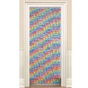  Lets Party By Amscan Fabric Flower Door Curtain 