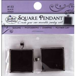  Jewelry Pendant 1 2/Pkg Arts, Crafts & Sewing