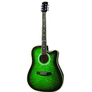  INDIANA Scout Elite IDC GRF Acoustic Electric Guitar 