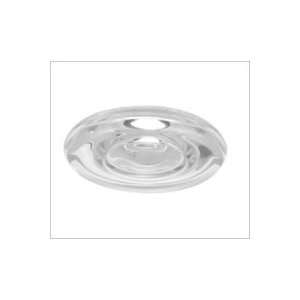  Aqua Brass Round Glass Trim for Recessed Shower Lights 