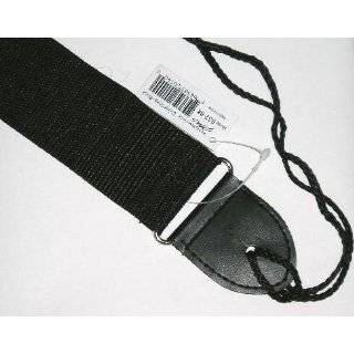 Performance Plus Black 2 Inch Acoustic Guitar Strap with Ties by 