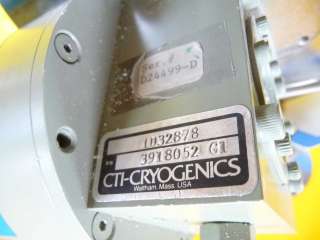 CTI Cryogenics Cryo Torr 7 Cryopump untested  