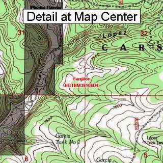   Map   Canjilon, New Mexico (Folded/Waterproof)