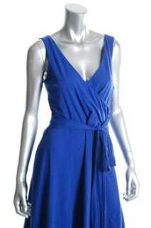FAMOUS CATALOG Moda Blue Versatile Dress Stretch Wrap S  