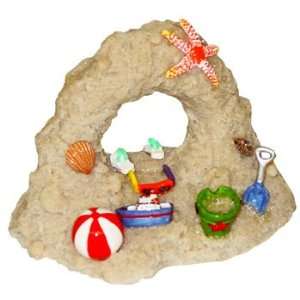    Blue Ribbon Resin Ornament Sand Archway Small