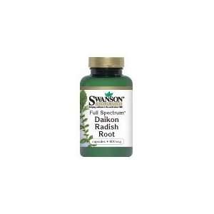  Full Spectrum Daikon Radish Root 400 mg 60 Caps by Swanson 