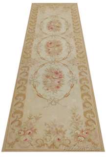   AUBUSSON AREA RUG Wool Woven ANTIQUE FRENCH PASTEL Custom Order Sizes
