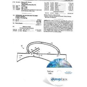  NEW Patent CD for SUPERSONIC JET ENGINE INLET FLUERIC 