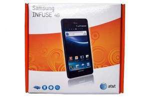 OEM Samsung Infuse Box & Manual (NO PHONE or Accessories)  