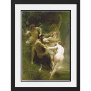   28x38 Framed and Double Matted Nymphs and Satyr