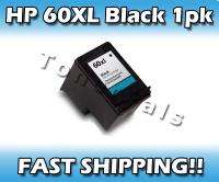 Black Ink Cartridge For HP 60XL Deskjet F4240  