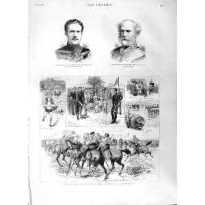  1881 ROYAL HORSE ARTILLERY CANTERBURY HARTLEY EYRE WAR 