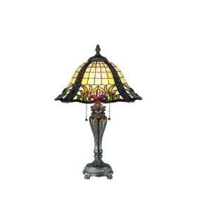  RAM Lighting 62 18TL Sarum Tiffany Bronze Table Lamp