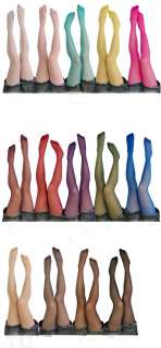 Colorful Plain Pantyhose Sexy Womens Stockings Tights Leggings 
