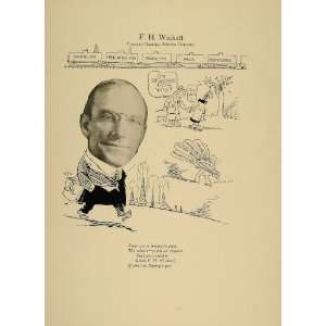  1923 Print F. H. Wickett Chicago Sapulpa Refining Co 