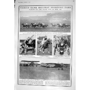  1922 HORSE RACING SANDOWN CARTER AERIAL DERBY WADDON 