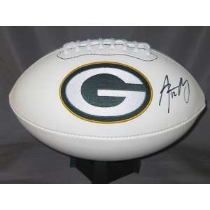 Aaron Rodgers Autographed Football 