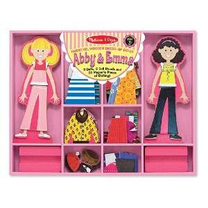  Abby and Emma Magnetic Dress Up by Melissa and Doug Toys 