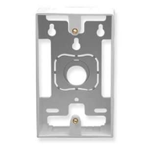  NEW IC107MRSWH Mounting Box 1Gang   White (Installation 
