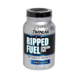  Twin Labs Ripped Fuel Ephedra Free 60Cap Health 
