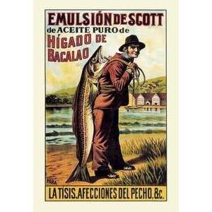  Vintage Art Scotts Emulsion of Cod Oil   01112 2