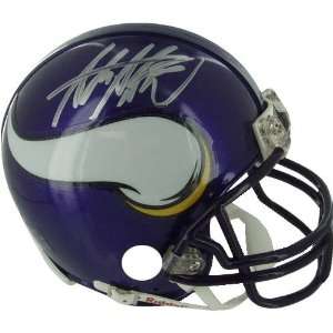 Adrian Peterson Autographed Minnesota Vikings Replica Mini Helmet 