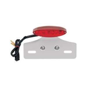   LED Cat Eye Taillight with License Plate Mount For Harley Davidson
