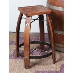  2 Day 24 32 Stave Stool with Wood Top
