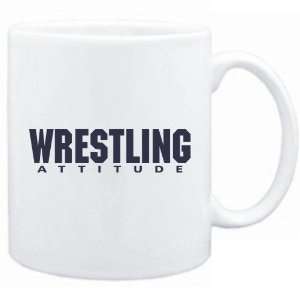  New  Wrestling Attitude / Basic  Mug Sports