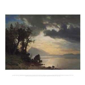  Lake Tahoe, California, 1867 Albert Bierstadt. 14.00 