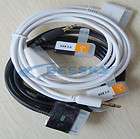 USB 3.5mm AUX Audio/Data​/Charger Cable for iPod/iPhon​e